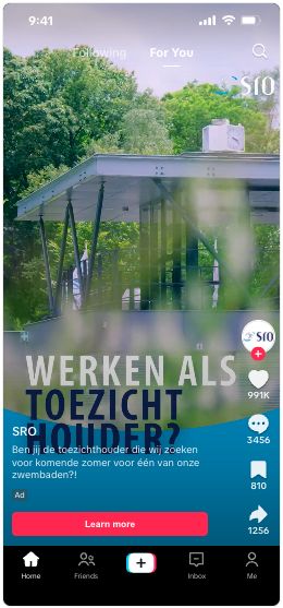TikTok-advertentie
