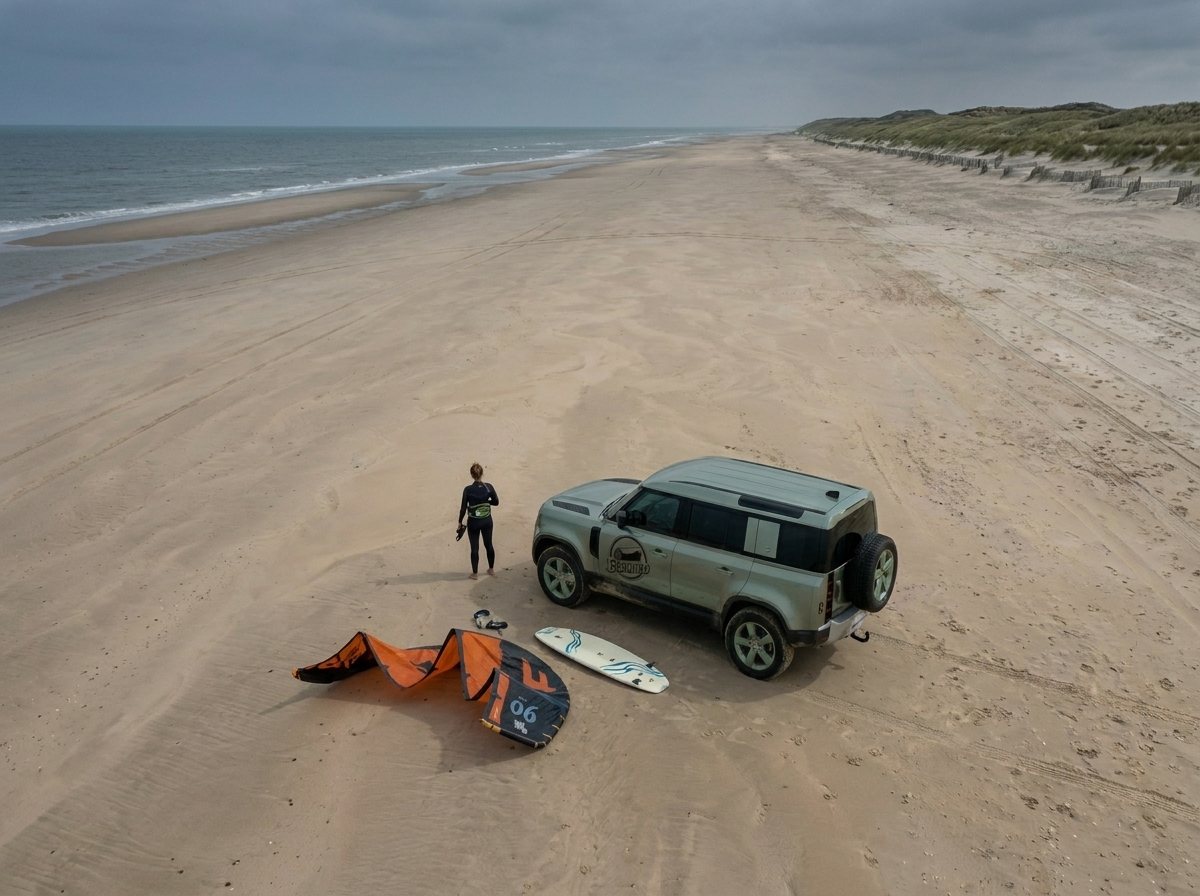 Berito x Land Rover, gemaakt met AI