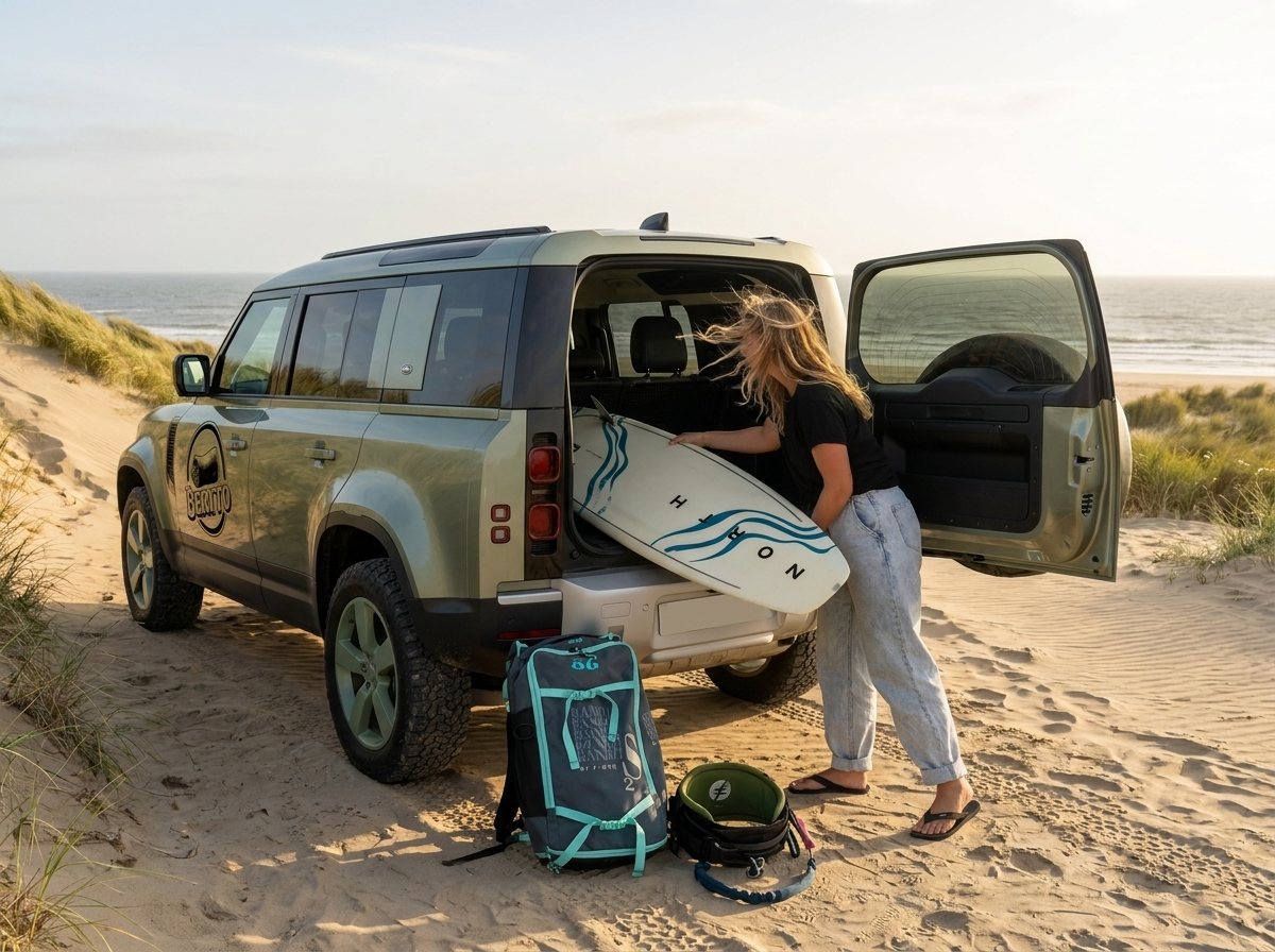 Berito x Land Rover, gemaakt met AI