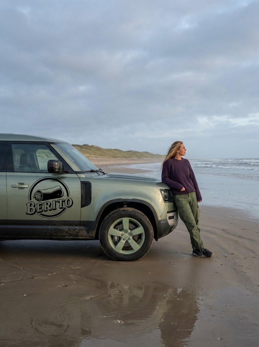 Berito x Land Rover, gemaakt met AI
